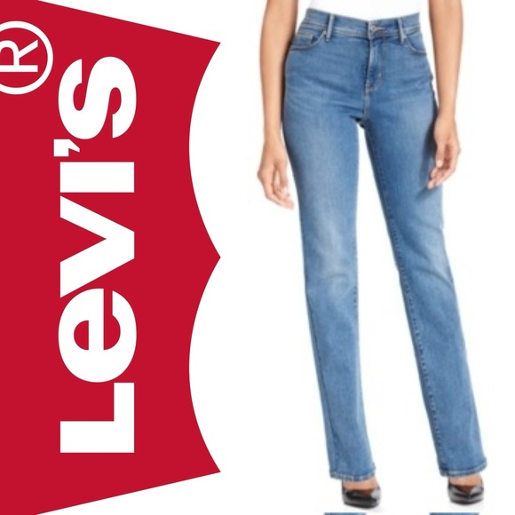 Levi's Denim - Levi’s 512 Perfect Slimming Jeans size 8 tummy control straight leg